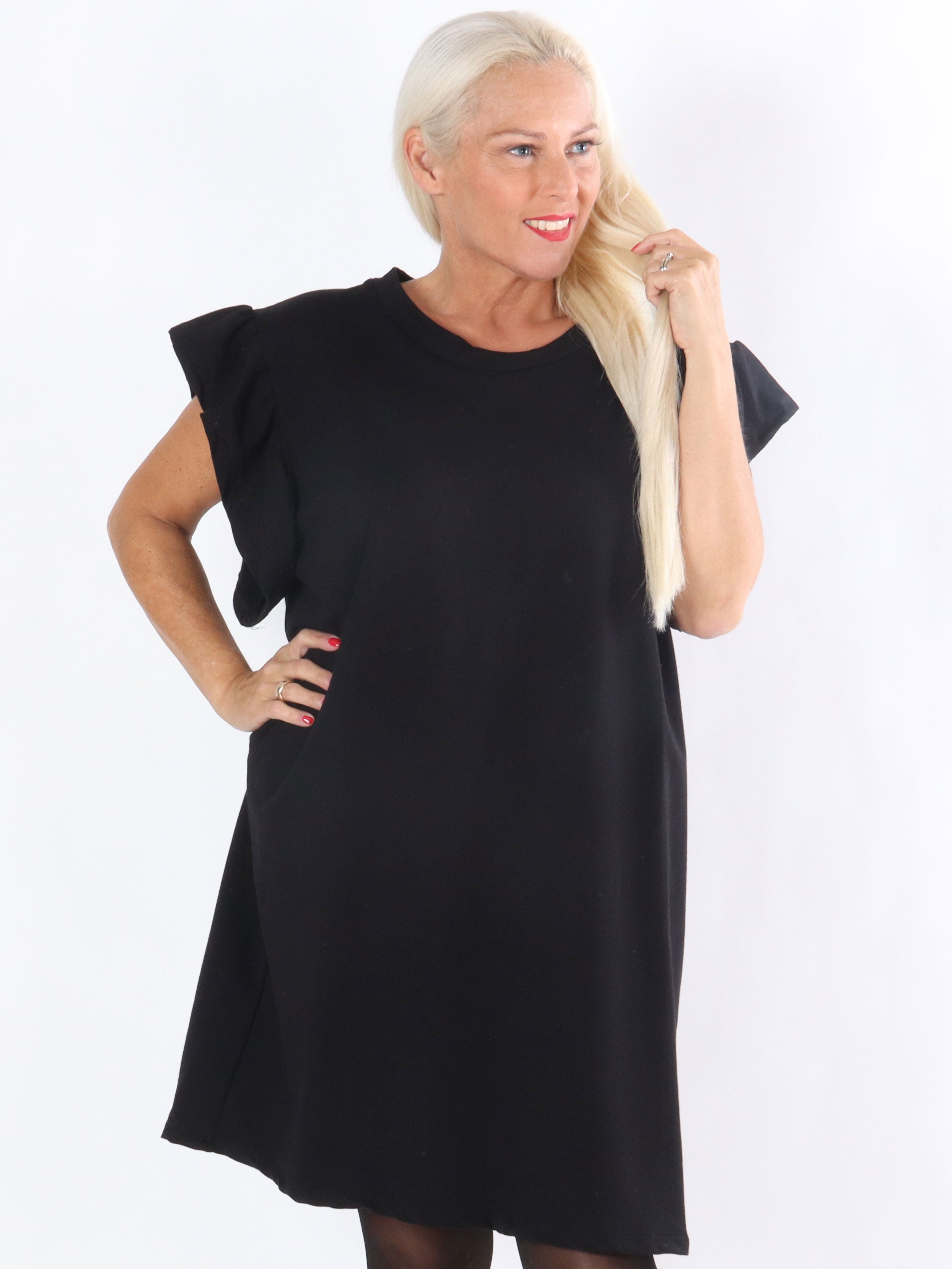 Sus - Tunikakjole med søde flæseærmer